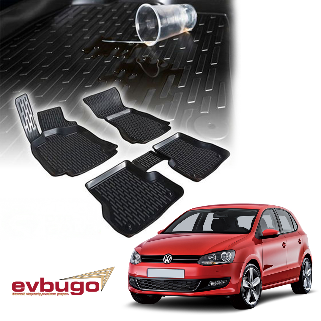 3D PASPAS SİYAH VOLKSWAGEN POLO 2002--2009